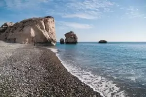 Beach of aphrodite image.